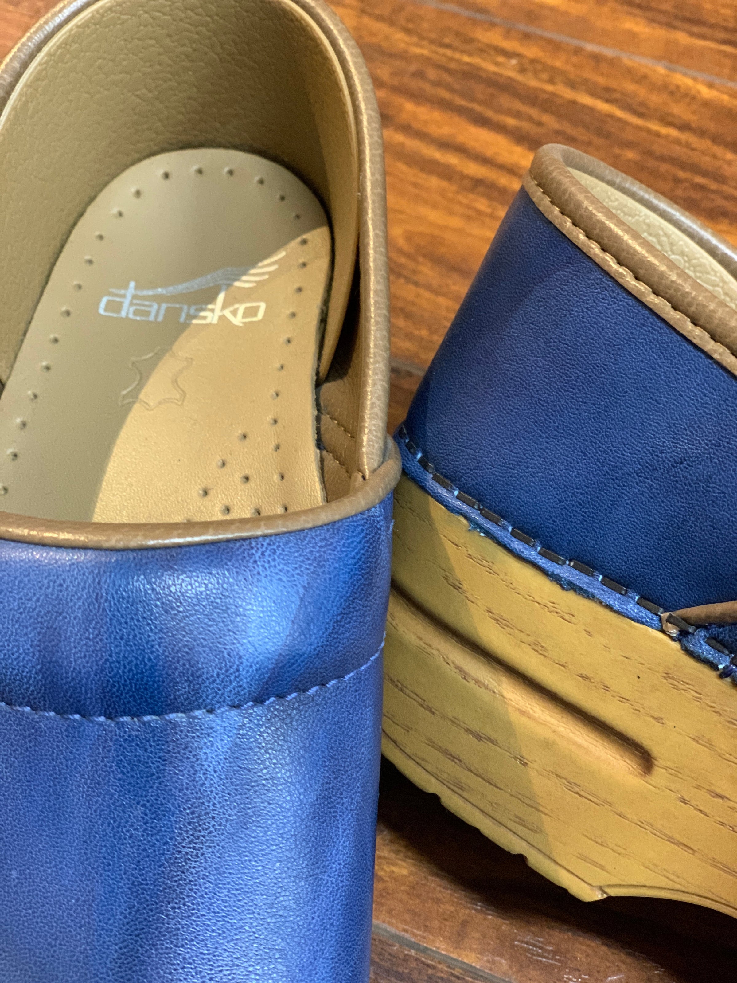 Dansko professional grey scrunch shop